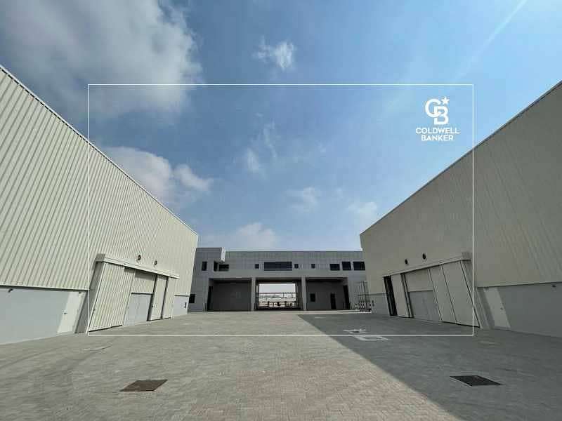3 Warehouse with Office Building | Brand New  | 800 KW