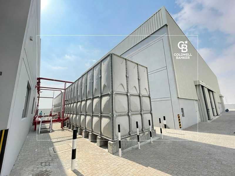 16 Warehouse with Office Building | Brand New  | 800 KW