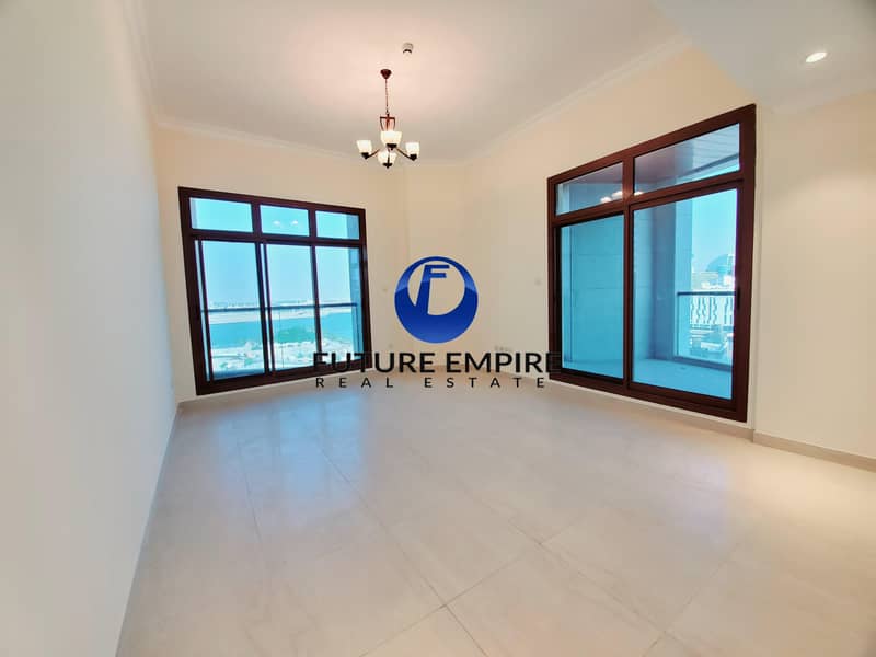 Fully Sea View 1-BR  With  2-Balcony + One Month Free