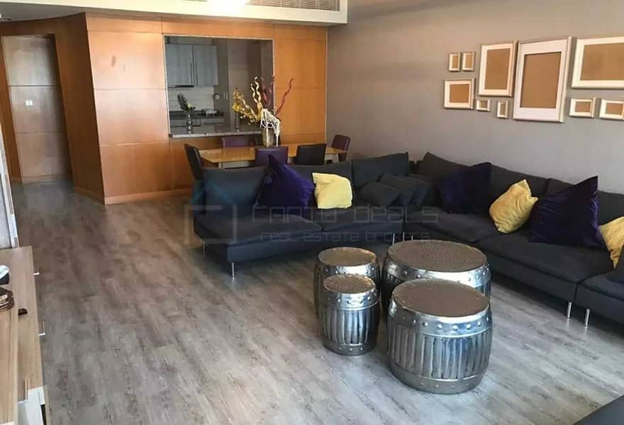 Furnished and Upgraded 1BR with Park View