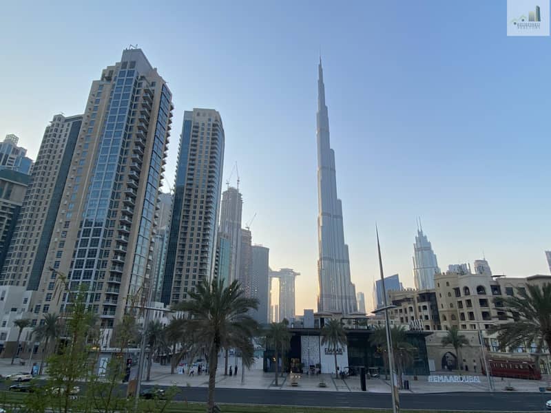 Burj Khalifa View | Two Bedroom + Study