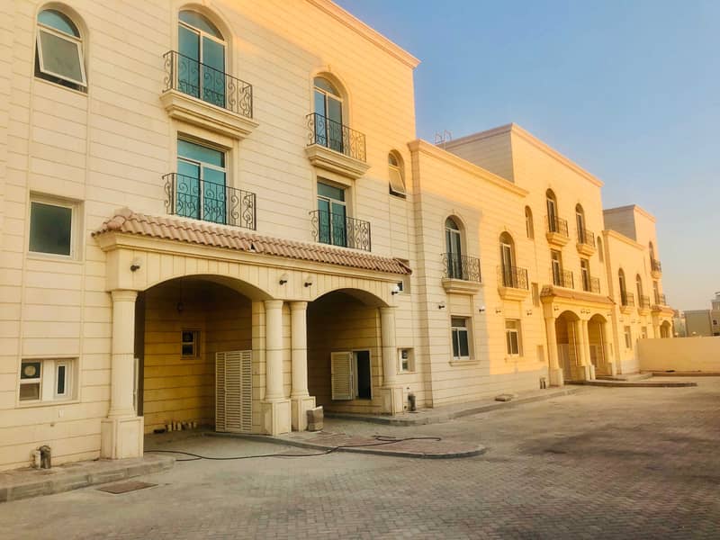 Outstanding Specious Villa in Compound 5 Master + Maid Room AED 110k