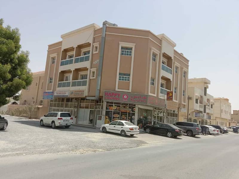 For sale, the building is residential and commercial on the corner of the street, rented to the full age of 4 years, in the Al Rawda 3 area in Ajman,