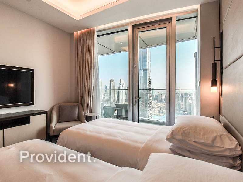 7 Furnished | Burj Khalifa View | High Floor