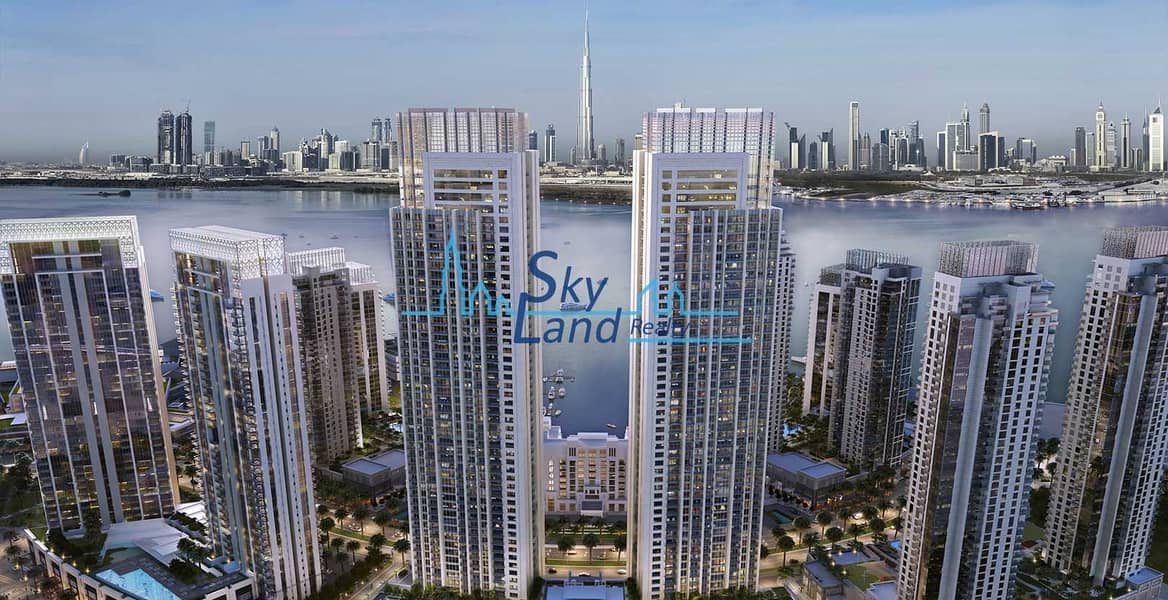 位于迪拜溪港，海港景观公寓大楼，海港景观1号大楼 3 卧室的顶楼公寓 4828000 AED - 4937948