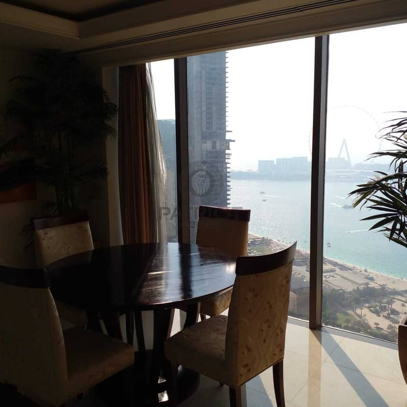 1BR | Penthouse | Sea View | Ain Dubai View | Marina View | Luxurious | Fully Upgraded