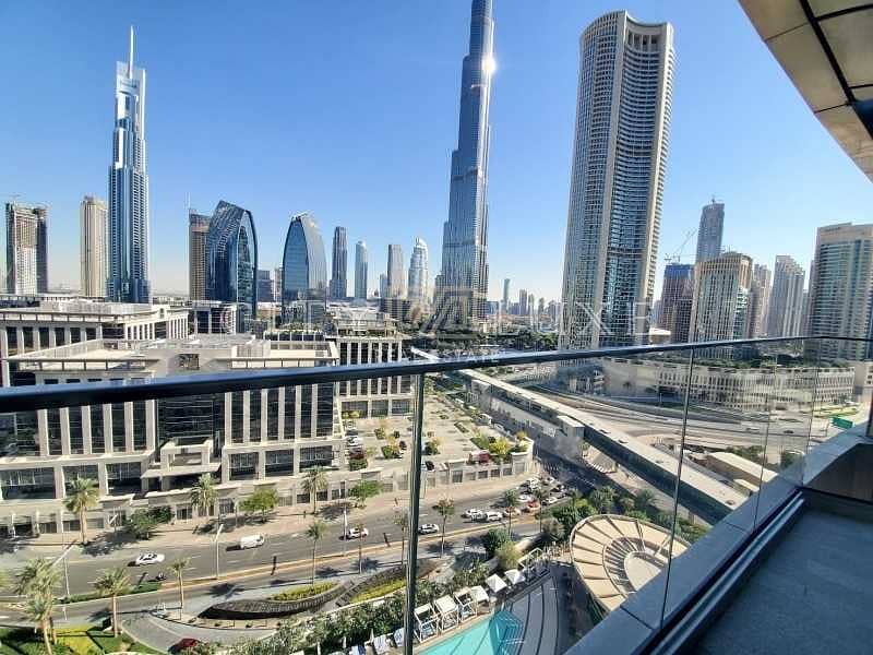 Facing the Burj | Large Balcony | Ensuite Bedrooms
