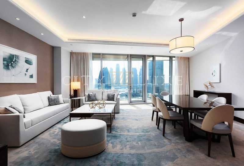 2 Facing the Burj | Large Balcony | Ensuite Bedrooms