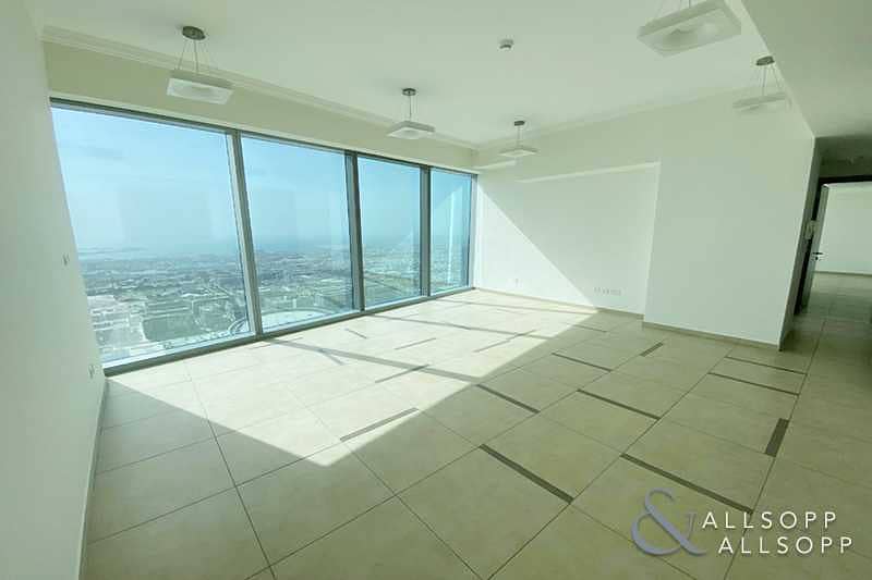 2 Sea View | Available | Unfurnished 2 Beds