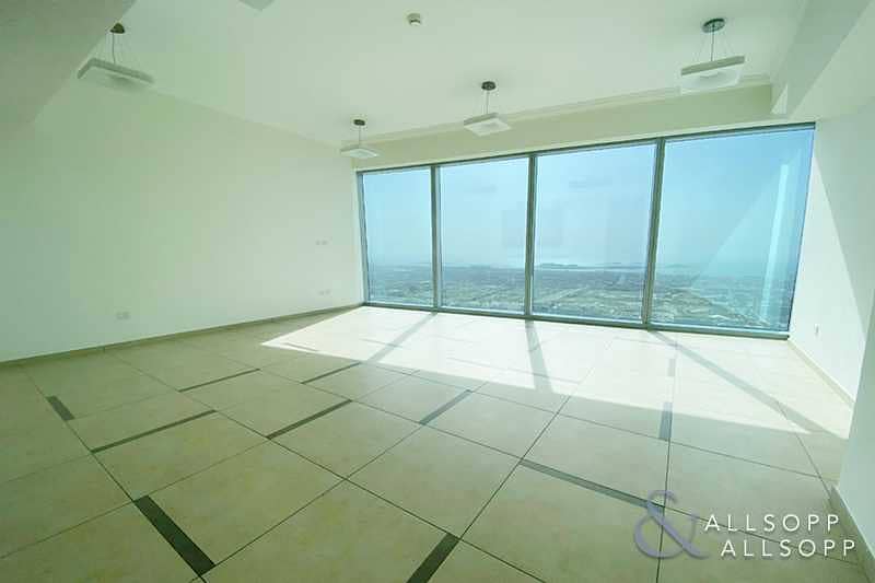 3 Sea View | Available | Unfurnished 2 Beds