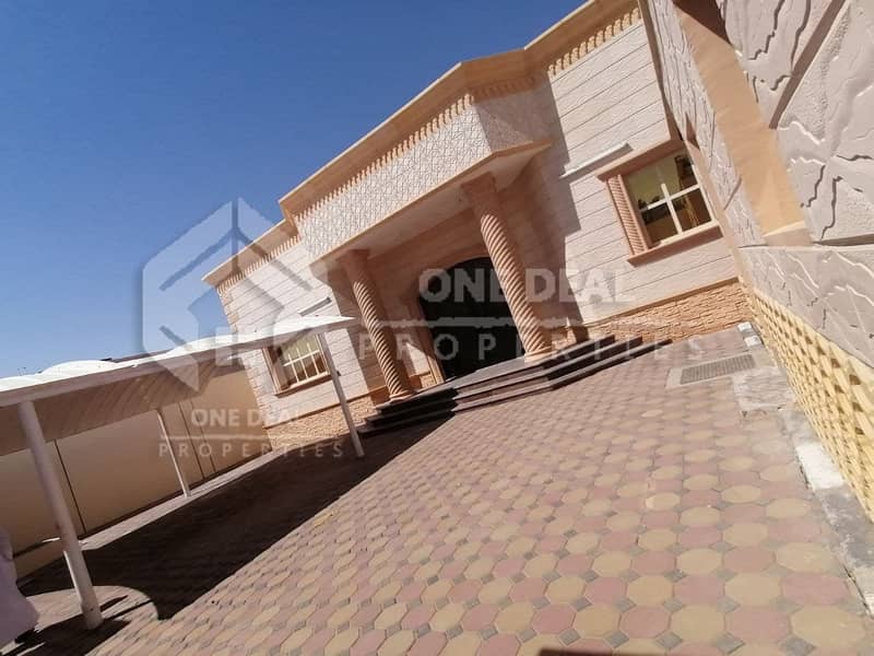 Included water & electric Separate Mulhaq 3Master Ground Villa in Bateen Al Ain