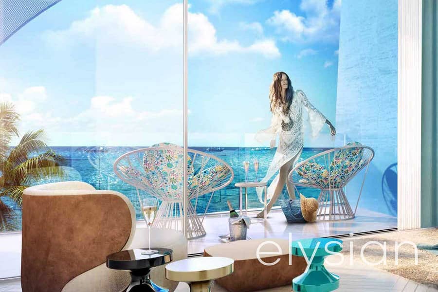 8 Pool and sea view | Luxurious Studio | 10% ROI