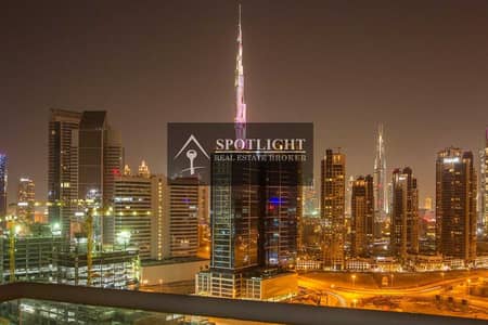 Full Canal & Burj Khalifa View | Fully Furnished | Including All