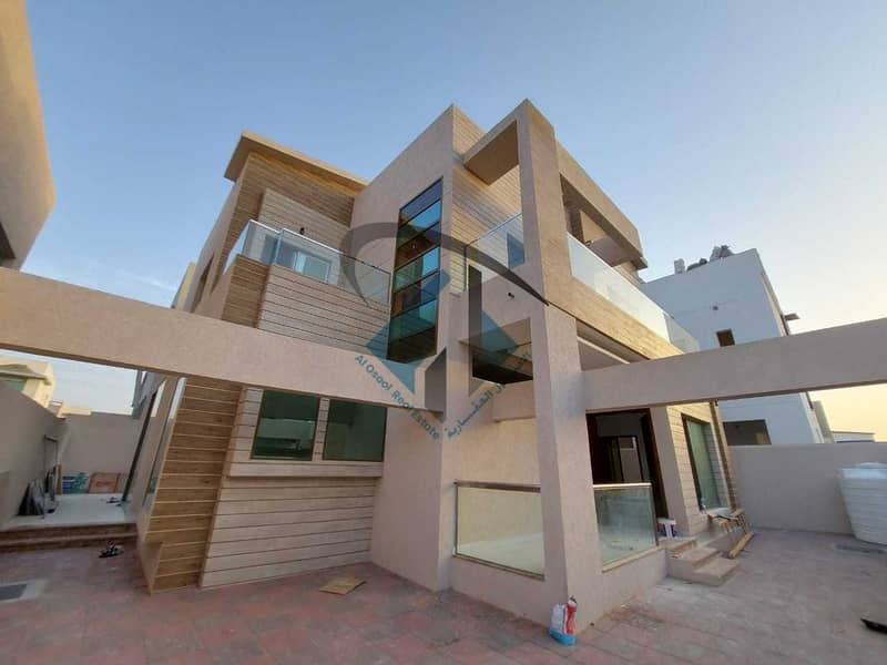 Villa for sale freehold at an excellent price and the best places in Ajman Super Deluxe finishing