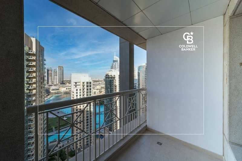 8 Partial Burj Khalifa View | Well maintained 2 Bed
