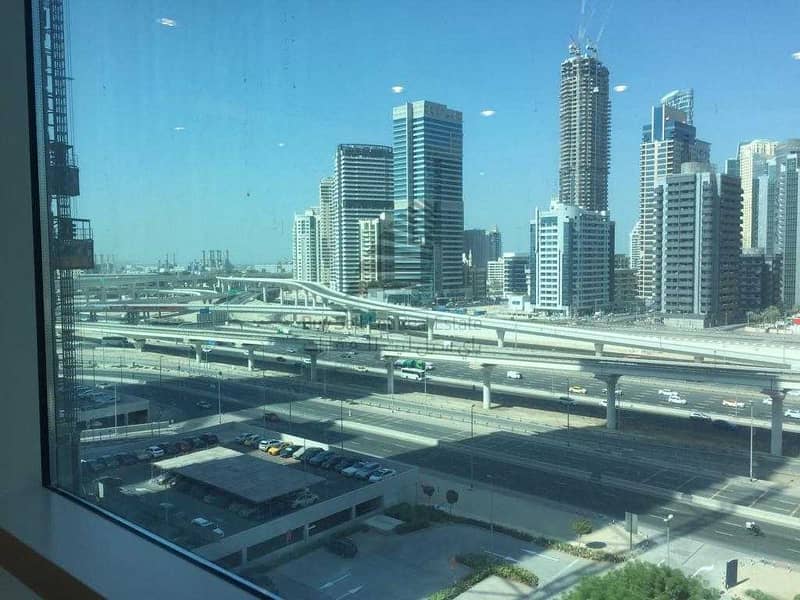2 LUXURIOUS SPACIOUS FITTED FURNISHED OFFICE IN FORTUNE TOWER JLT FOR RENT