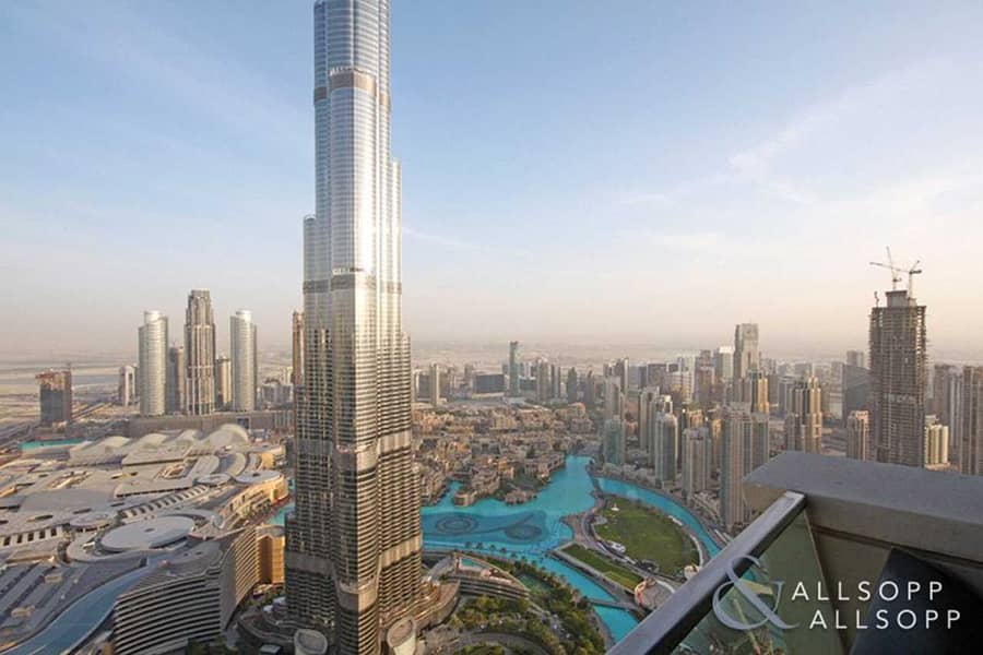 10 3 Beds | Burj Khalifa Views | High Floor