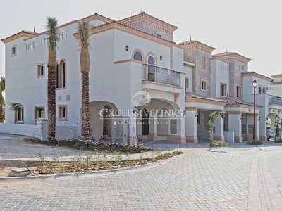 4 Bedroom Townhouse for Sale in Jumeirah Golf Estates, Dubai - 4BR townhouse - corner plot with golf views 4 Bedroom Townhouse for Sale in Jumeirah Golf Estates, Dubai - 4BR townhouse - corner plot with golf views