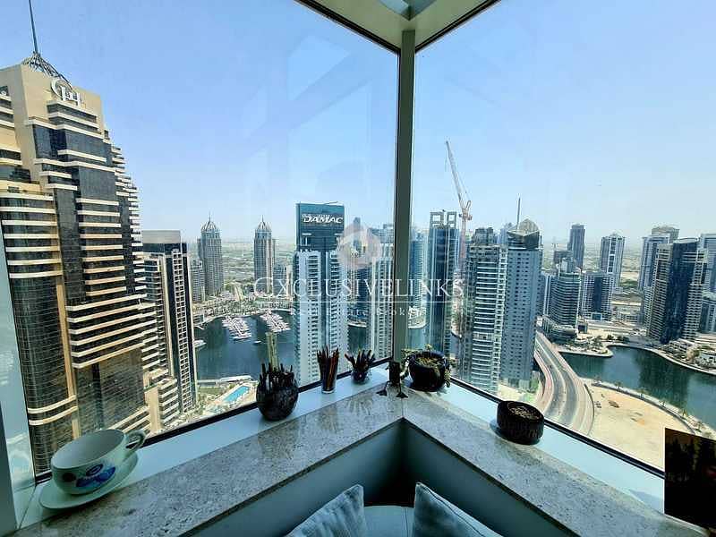 2 Stunning one bedroom apt for rent Dubai marina.