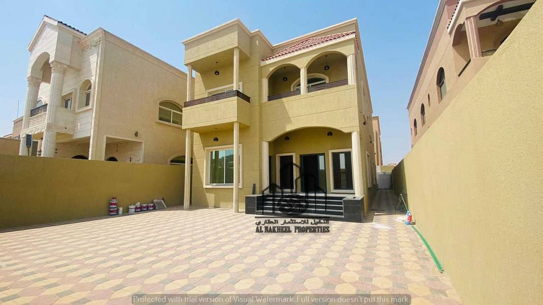 Wonderful villa with Stone face for sale in Al Mowaihat