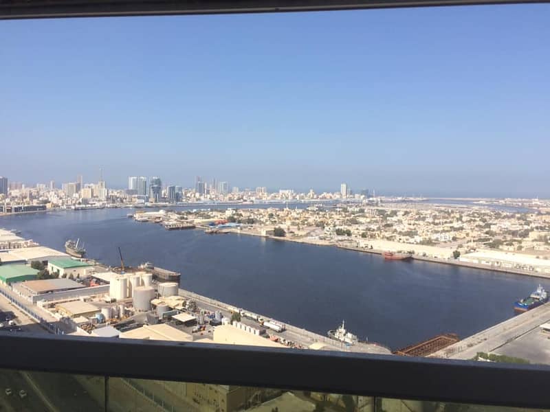 Ajman Pearl Towers 2 bed room , with an open view