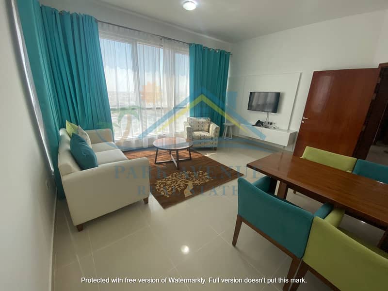 LUXURY FURNISHED ! PREMIUM 2 BED ROOM w/ STORE ROOM and 3 BATH ROOM , ALL INCLUDEING , ADDC, Wi-fi AND CAR PARKING ONLY 110K