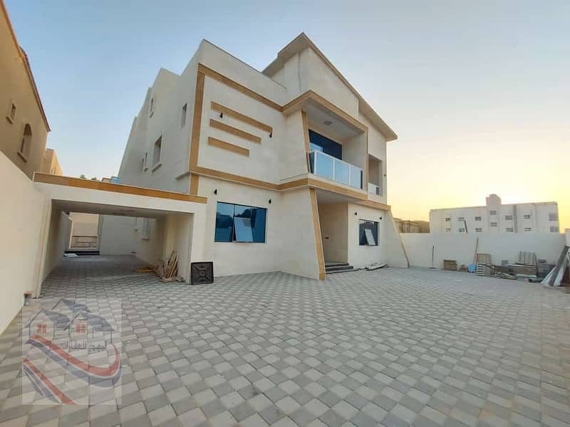 Owns a villa of life in Ajman in Al Mowaihat 1 behind Nesto on a wide street next to Sheikh Ammar Street, an area of ​​​​7 thousand feet