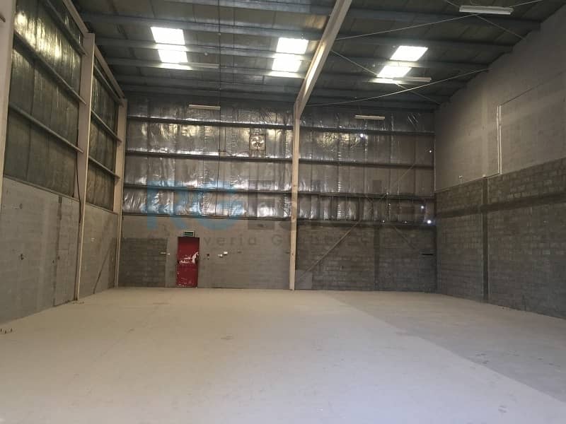 3200 sqft Compound Warehouse 15 kW power Insulated