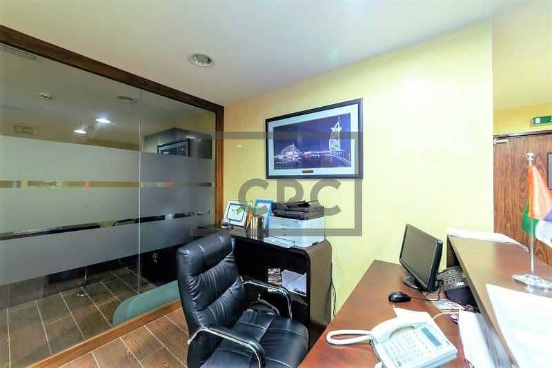 10 Rented Office | Fitted & Furnished | Good ROI