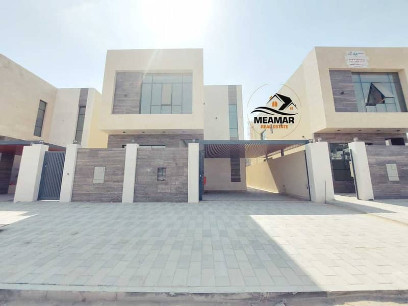 For sale a modern villa on the neighbor street at a very reasonable and negotiable price, with the possibility of bank financing, an artist stone faca