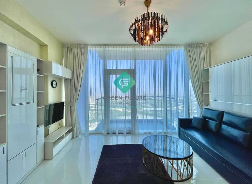 Brand New Studio | Fully Furnished | High Floor | 30k in 6 Cheques !!!