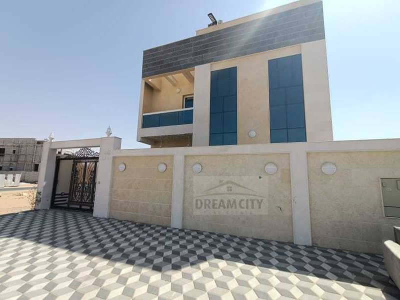 Own a villa of a lifetime for you and your children in the Emirate of Ajman, Al Zahia area, on Mohammed bin Zayed Street, directly