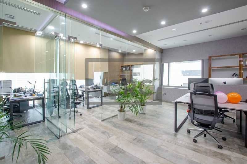 9 Office for Sale |Sheikh Zayed View| Iris Bay | Rented