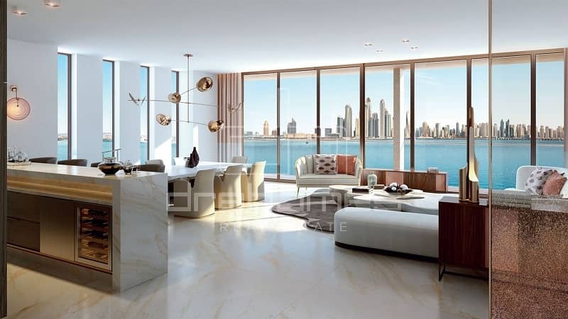 Luxury 2BR| Full Palm Jumeirah View |Stunning Layout
