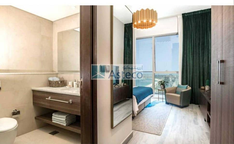 2 Luxurious Spacious Fully Furnished Ready Residence with Sea and Palm view!