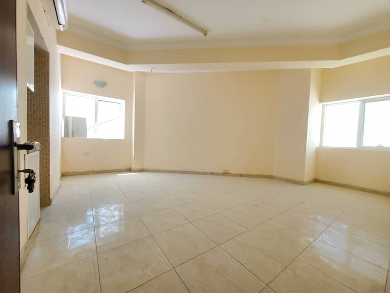 60 days free  like New studio just 12k with No deposit  ready to move near bus station  in Muwaileh Sharjah