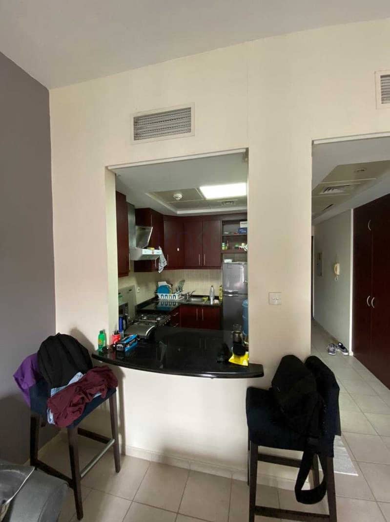 Fully Furnished Studio with Chiler | Lootah Gas Included | DEWA included
