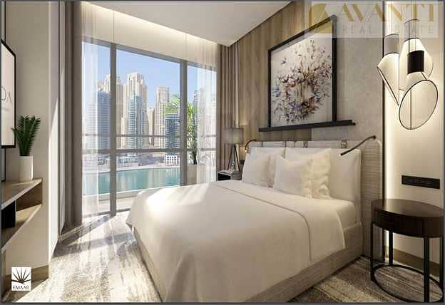3 Fabulous Brand New Apartment with Stunning wide view of Dubai Marina.