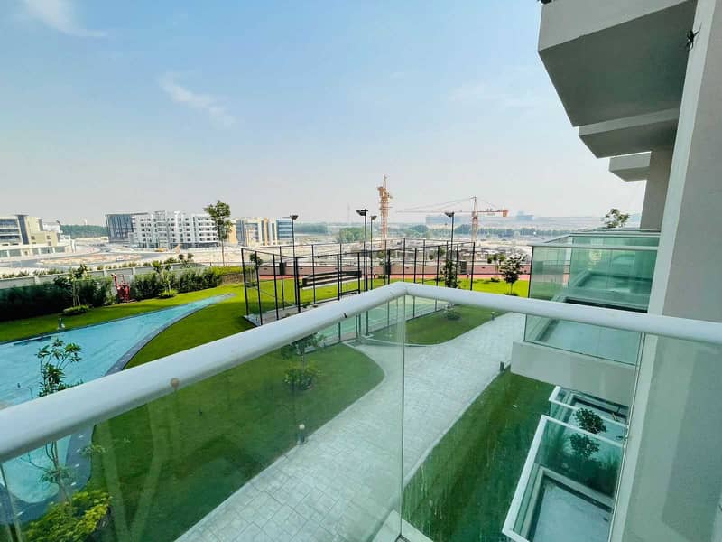 Fully Furnished | Modern Style 1 Bedroom with Large Balcony