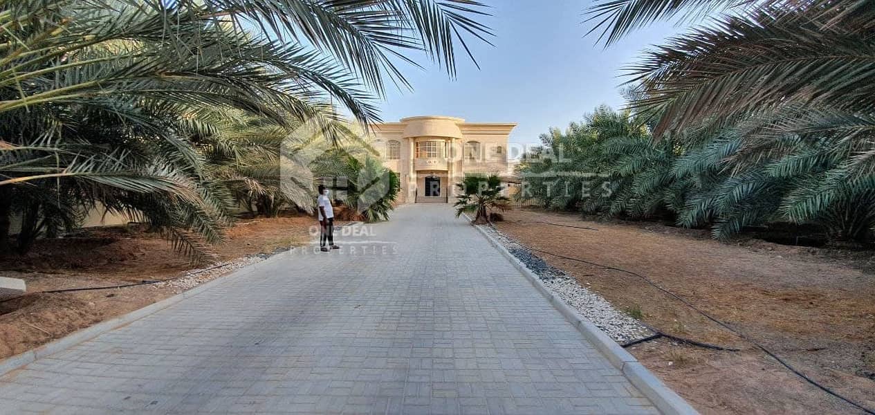 Independent 4 Master Duplex Villa in FalajHazza Al Ain | maid room