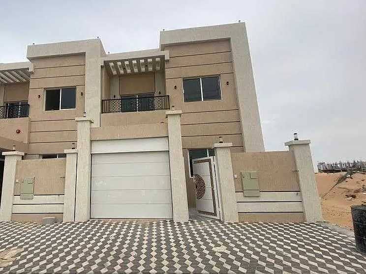 Opposite Al Rahmaniyah and schools in Sharjah, one of the most luxurious villas in Ajman with personal construction and finishing without down payment