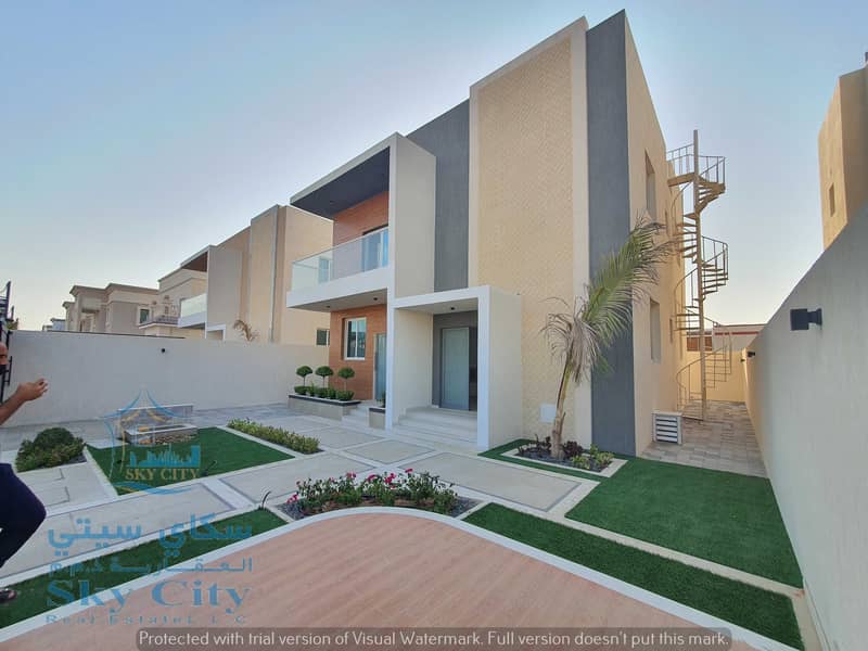 For sale villa directly on asphalt street special location Right in front of a mosque Direct entrance from Sheikh Mohammed bin Zayed Street The villa