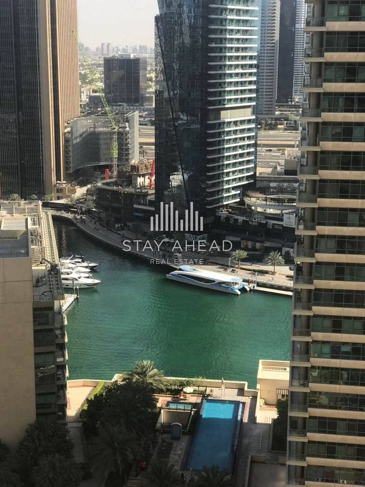 VACANT 1 Bed Apt in JBR with Full Marina View