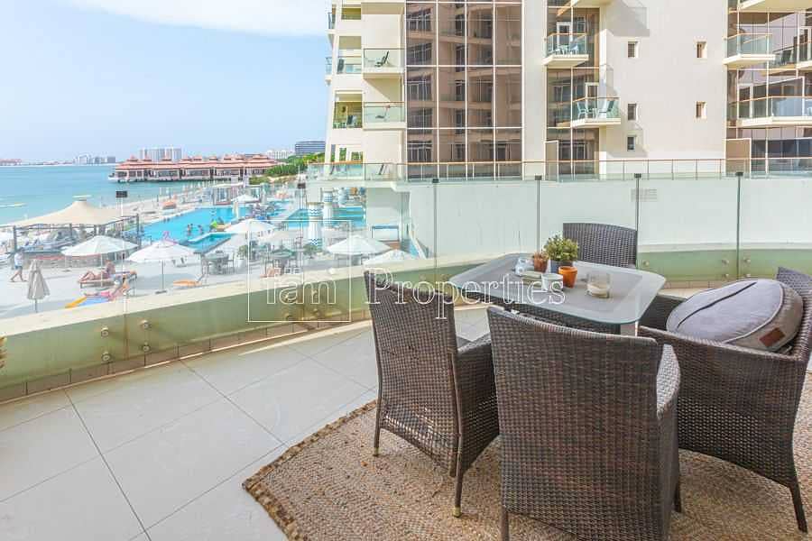 16 Fully Furnished | Sea View | Balcony| Plam