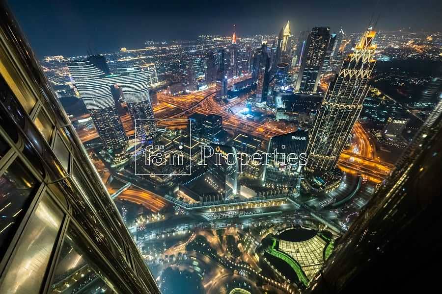 24 3BR+M | Fully Furnished | Burj Khalifa