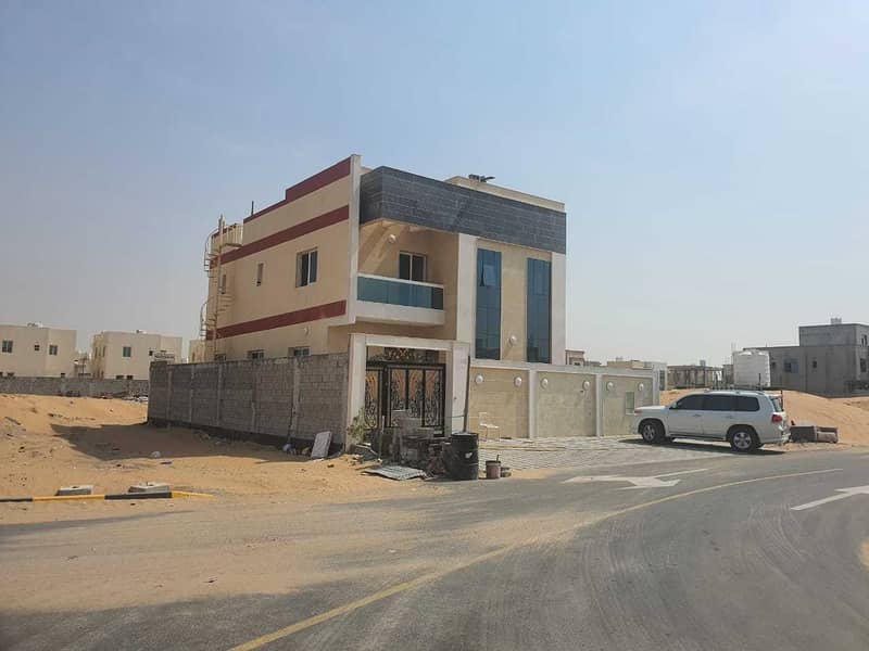 Villa for sale at the price of a shot in the Al Zahia area without payment for all nationalities, the villa is in an excellent location
