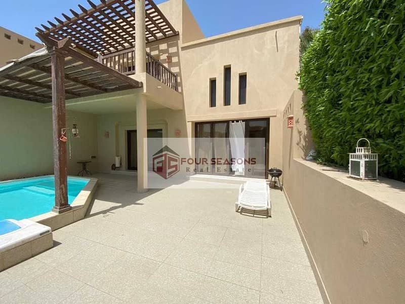 2BHK Furnished Villa - Direct Lagoon View - Private Pool 2BHK Furnished Villa - Direct Lagoon View - Private Pool