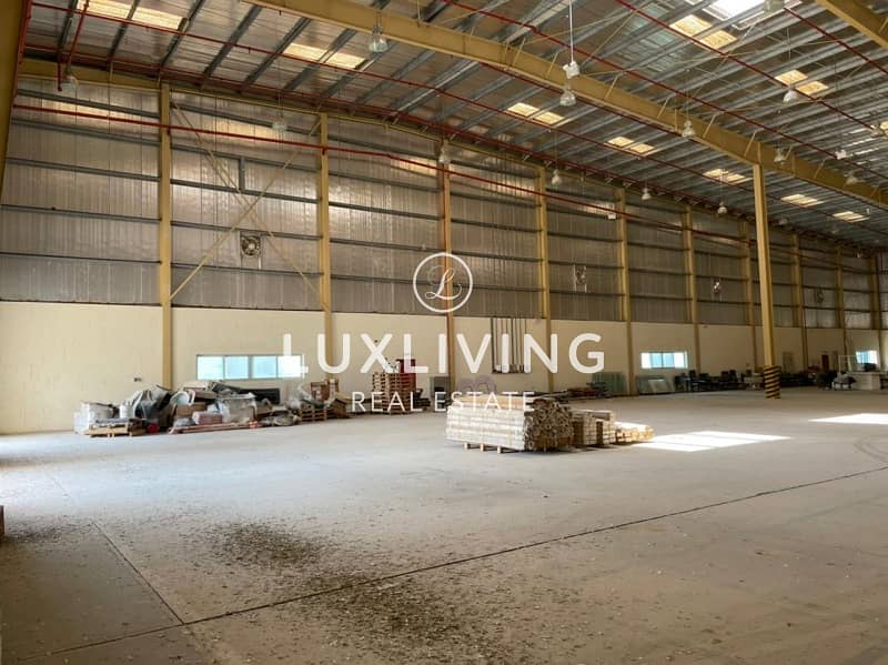Vacant Huge Warehouse | Fully Fitted Office