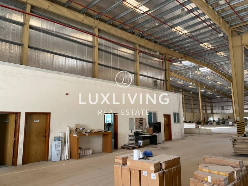 5 Vacant Huge Warehouse | Fully Fitted Office