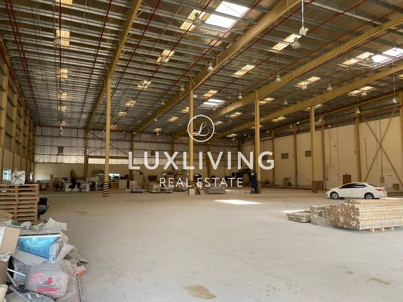 15 Vacant Huge Warehouse | Fully Fitted Office